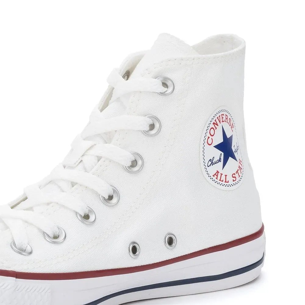 TENIS CONVERSE CHUCK TAYLOR ALL STAR HI BRANCO UNISSEX CT00040001 Branco 3