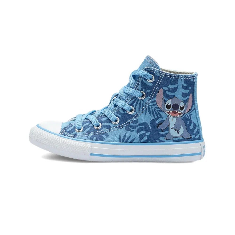 TENIS CONVERSE CHUCK TAYLOR ALL STAR STITCH AZUL INFANTIL CK12980001 Azul 2