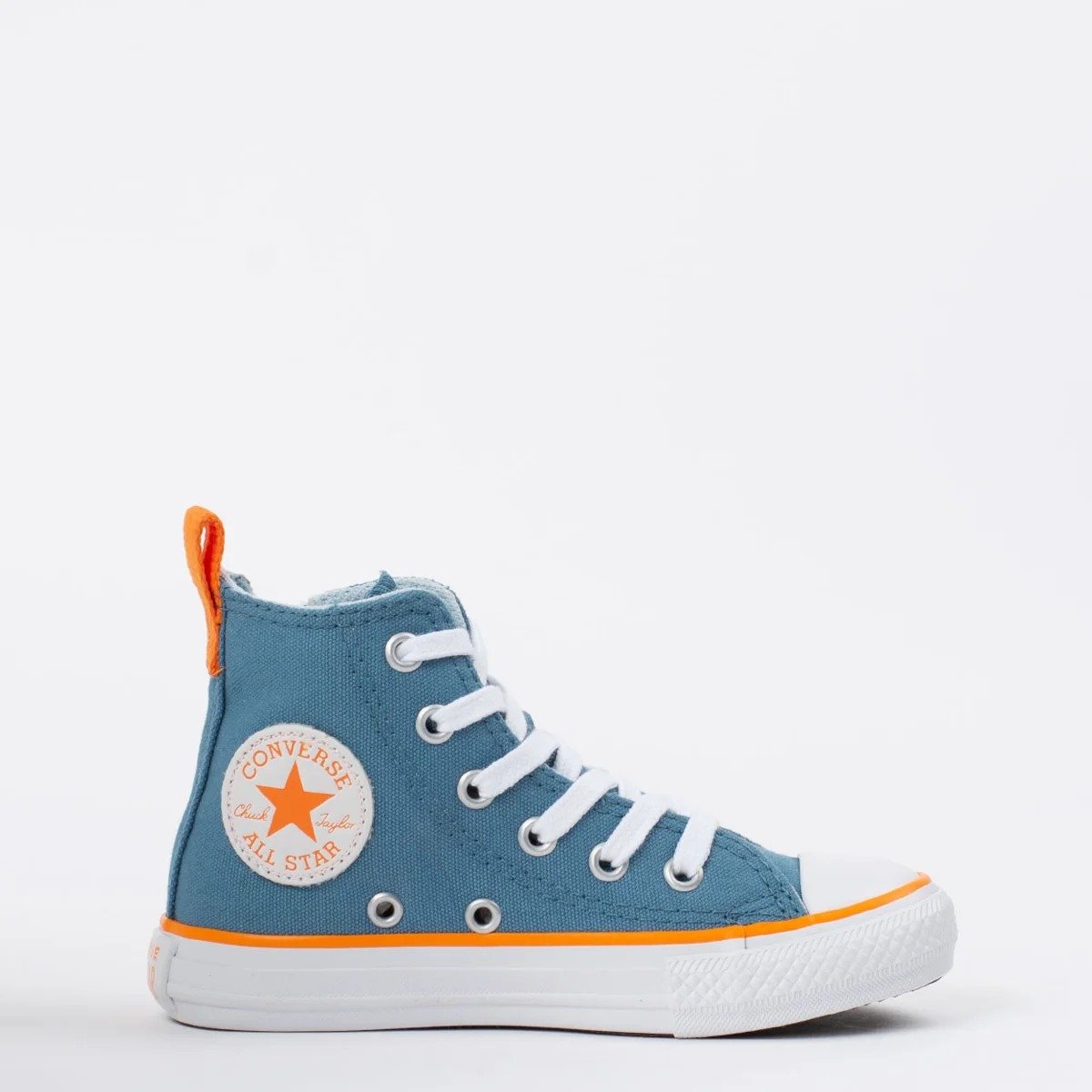 TENIS CONVERSE CHUCK TAYLOR AZUL LARANJA INFANTIL CK09090001 Azul/Laranja 2