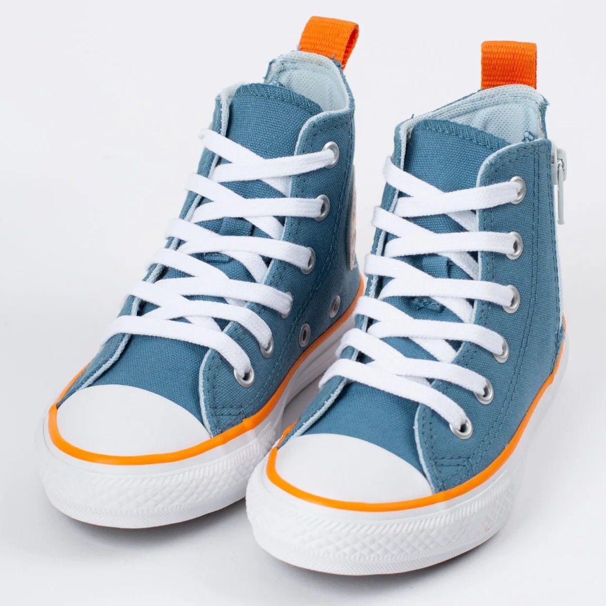 TENIS CONVERSE CHUCK TAYLOR AZUL LARANJA INFANTIL CK09090001 Azul/Laranja 5