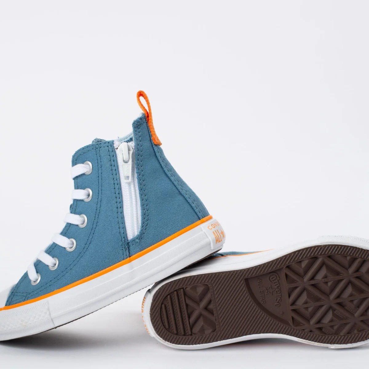 TENIS CONVERSE CHUCK TAYLOR AZUL LARANJA INFANTIL CK09090001 Azul/Laranja 7