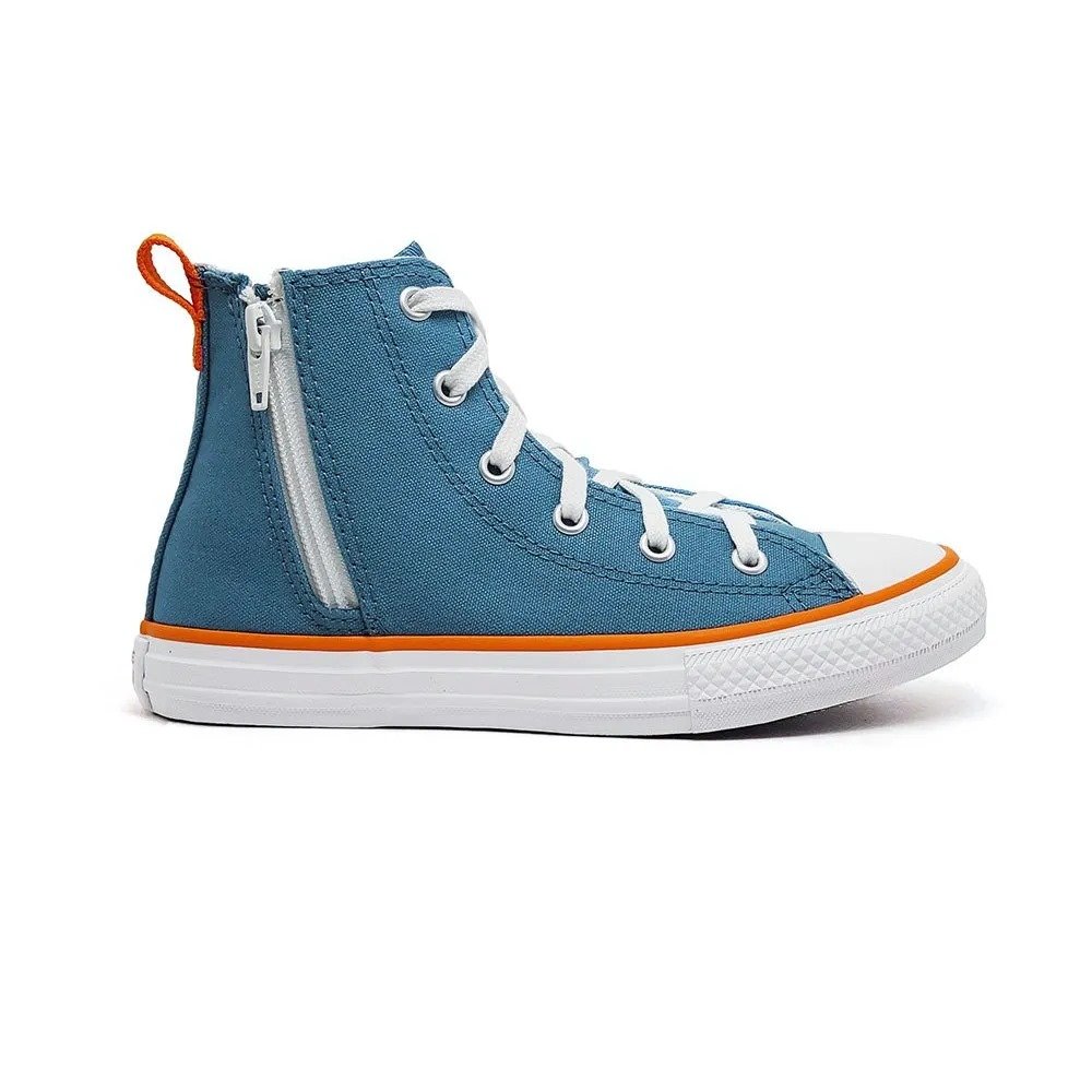 TENIS CONVERSE CHUCK TAYLOR AZUL LARANJA INFANTIL CK09090001 Azul/Laranja 8