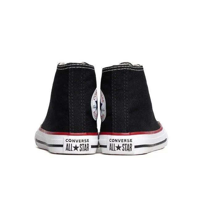 TENIS CONVERSE CHUCK TAYLOR ALL STAR KIDS HI PRETO VERMELHO CK00040007 Preto 4