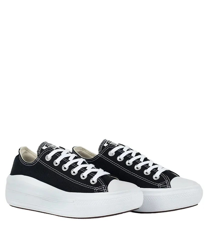 TENIS CONVERSE CHUCK TAYLOR ALL STAR MOVE PRETO BRANCO CT15920001 Preto 3