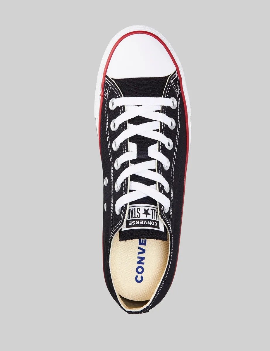 TENIS CONVERSE CHUCK TAYLOR ALL STAR PRETO VERMELHO UNISSEX CT00010007 Preto 3