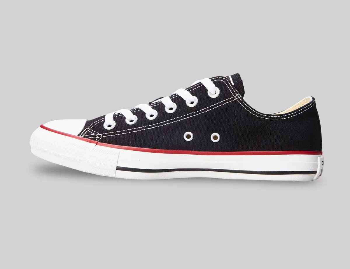 TENIS CONVERSE CHUCK TAYLOR ALL STAR PRETO VERMELHO UNISSEX CT00010007 Preto 5