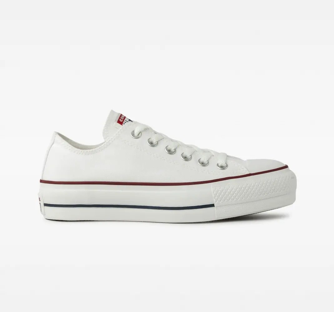 TENIS CONVERSE CHUCK TAYLOR ALL STAR LIFT BRANCO FEMININO CT04950003