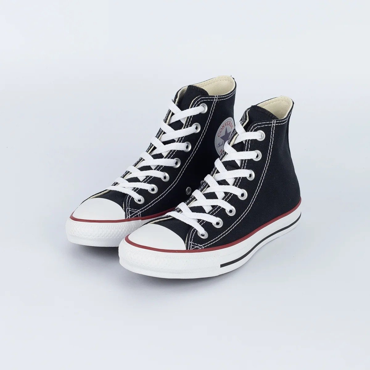 TENIS CONVERSE CHUCK TAYLOR ALL STAR HI CT00040007 PRETO VERMELHO Preto 3