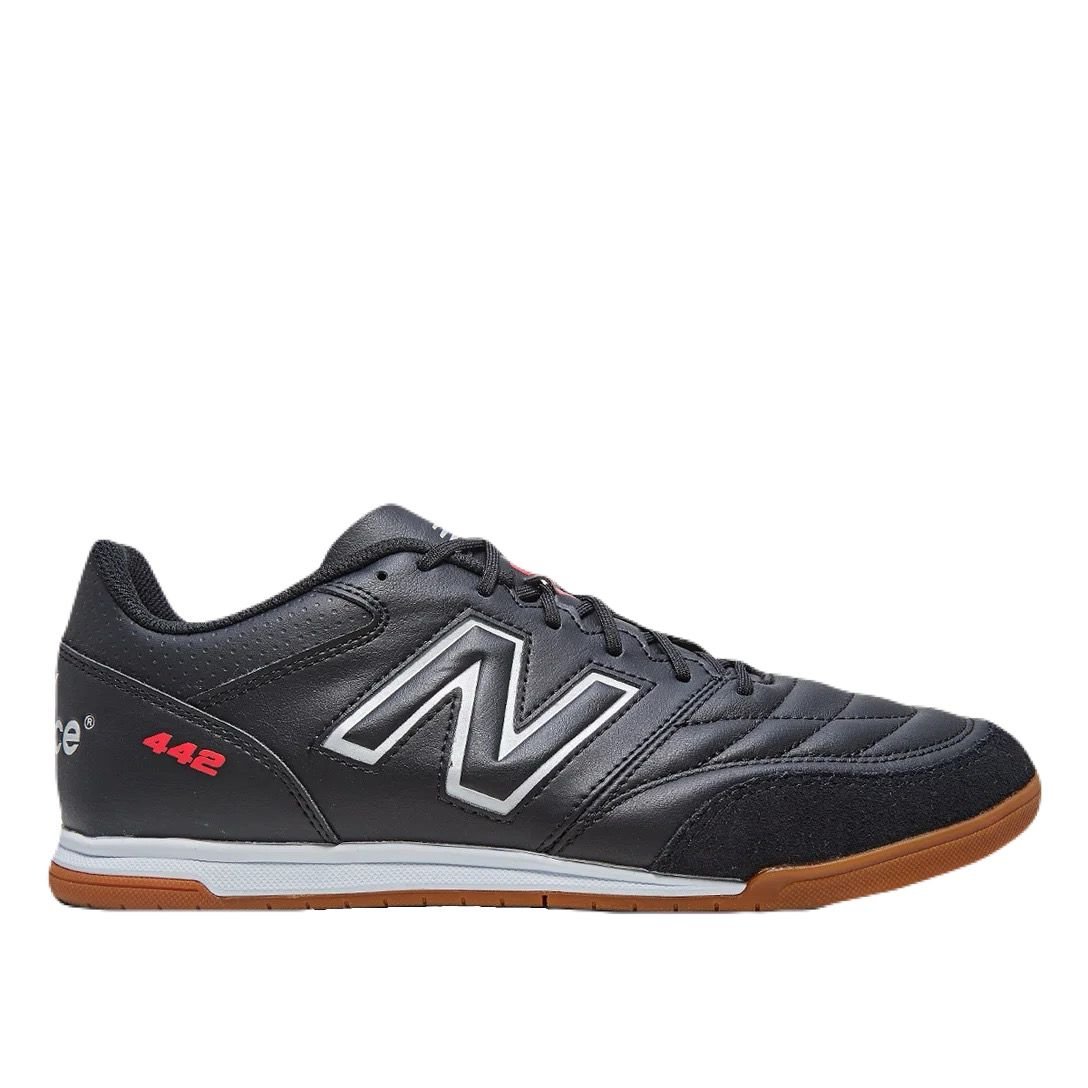 CHUTEIRA NEW BALANCE 442 V2 FUTSAL PRETO MASCULINO