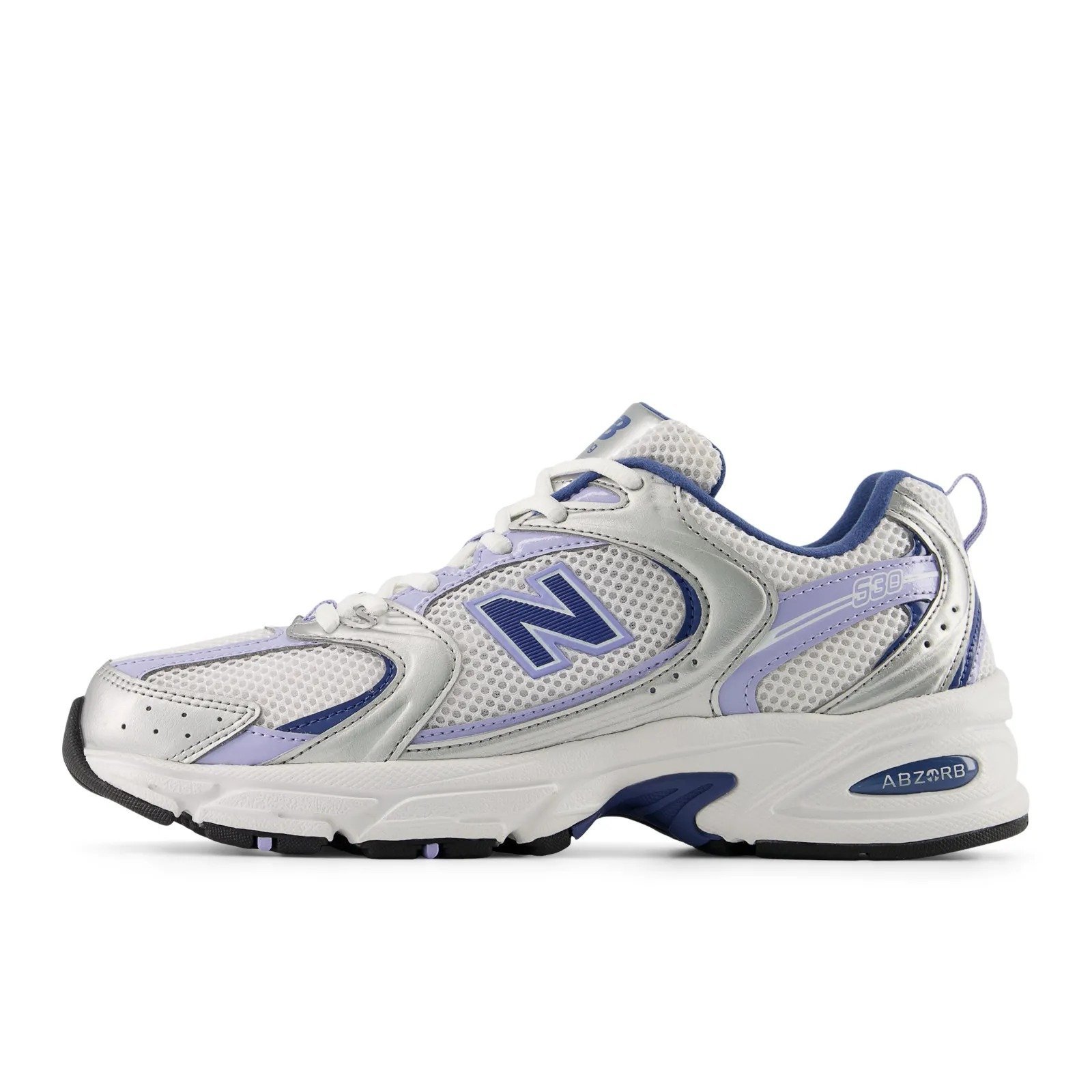 TENIS NEW BALANCE 530 1348038 PRATA LILAS FEMININO Prata/Lilás 2