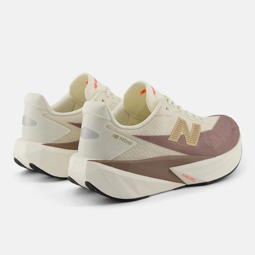 TENIS NEW BALANCE REBEL V5 BRANCO MARROM FEMININO Branco/Marrom 3