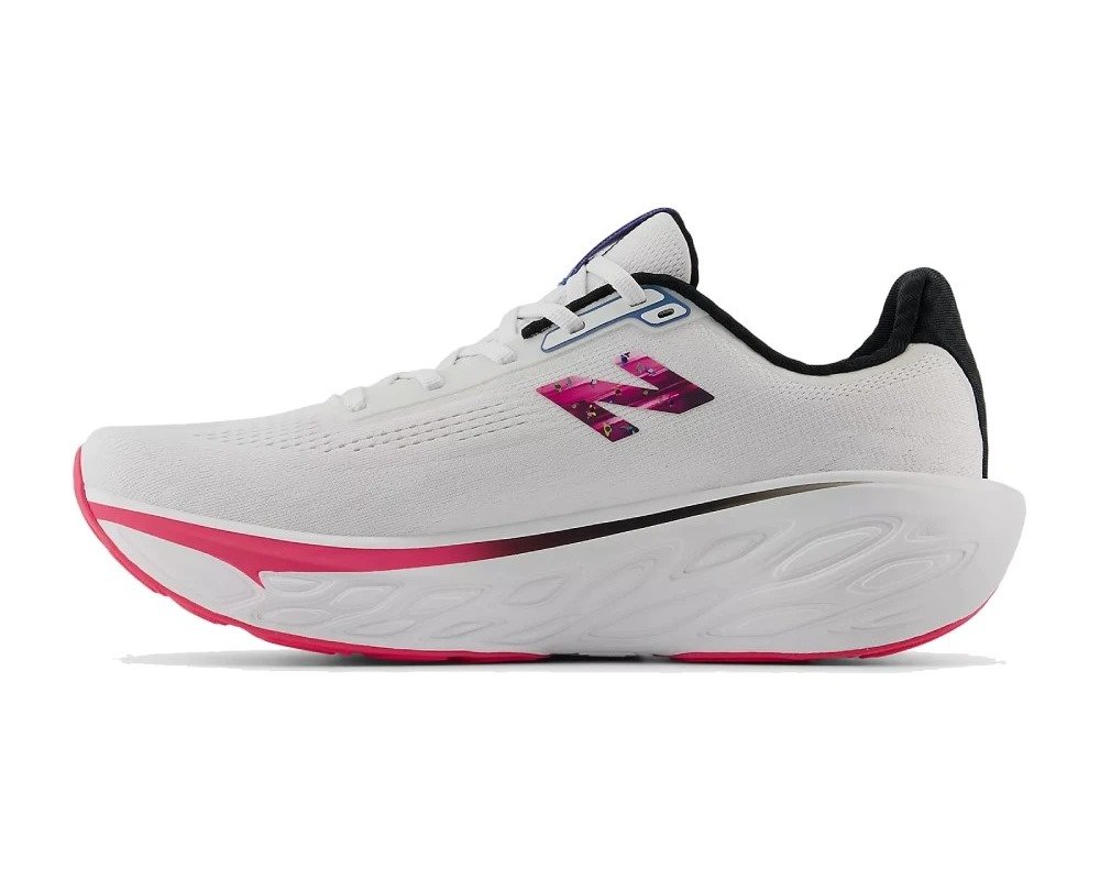 TENIS NEW BALANCE 1080 V14 NEW YORK BRANCO ROSA FEMININO Branco 2