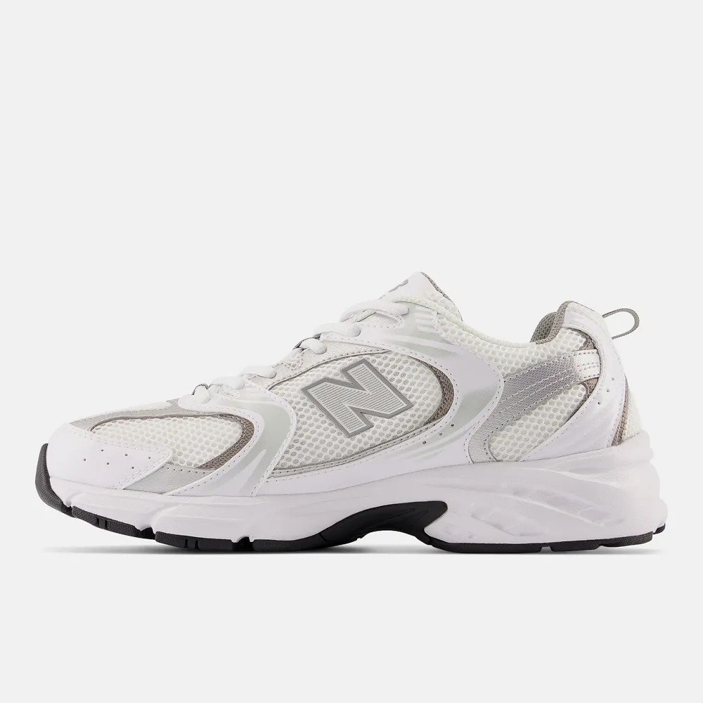 TENIS NEW BALANCE 530 1358214 BRANCO PRATA UNISSEX Prata 2