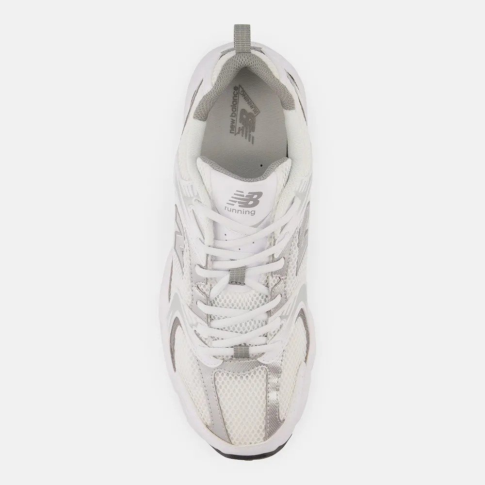 TENIS NEW BALANCE 530 1358214 BRANCO PRATA UNISSEX Prata 3