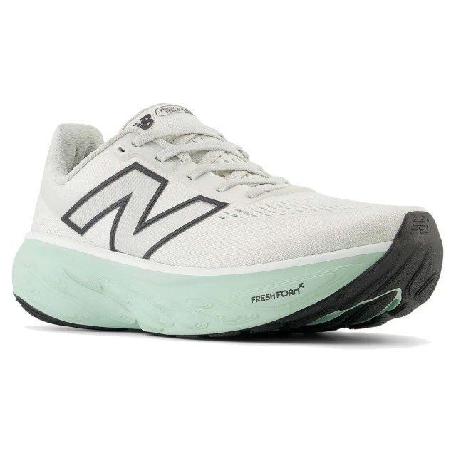 TENIS NEW BALANCE 1080 V14 CINZA CLARO VERDE FEMININO Cinza/Verde 3