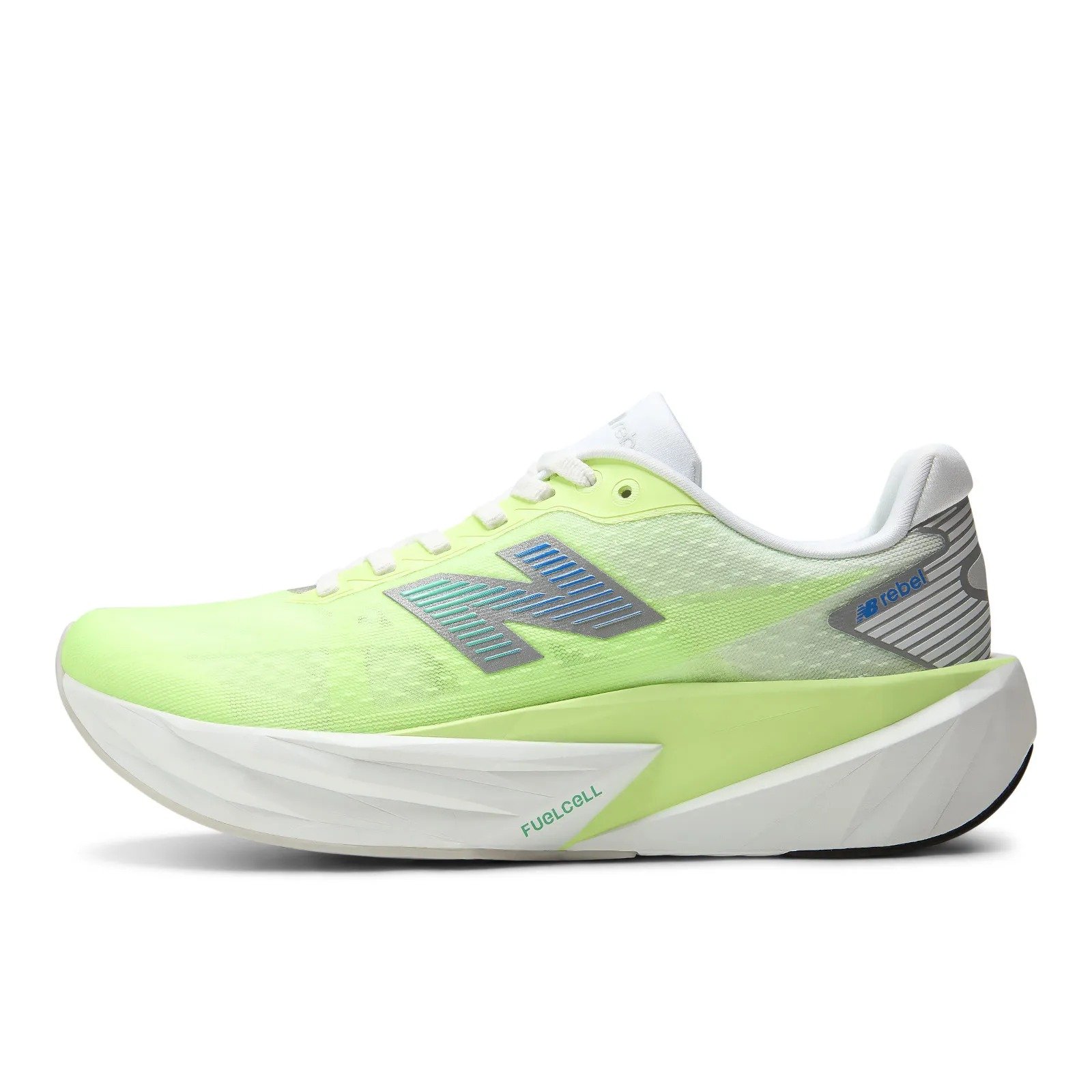 TENIS NEW BALANCE REBEL V5 WFCX513 VERDE NEON FEMININO Verde 2