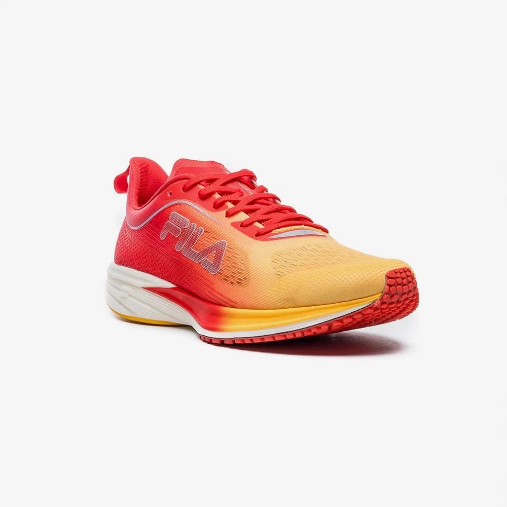TENIS FILA KR6 FRAME 1281076 VERMELHO AMARELO MASCULINO Laranja 3