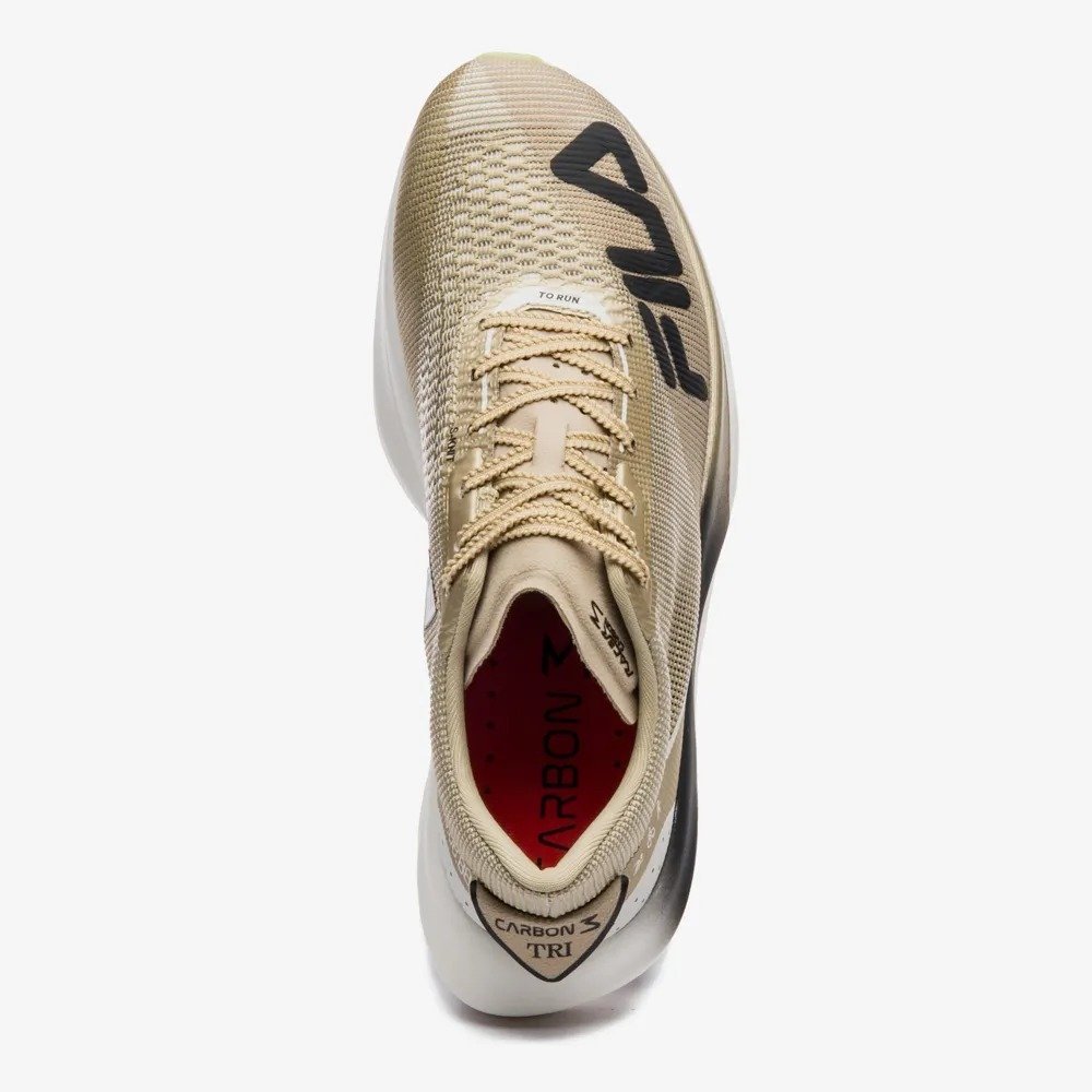 TENIS FILA RACER CARBON 3 TRI 1379710 DOURADO FEMININO Bege 4