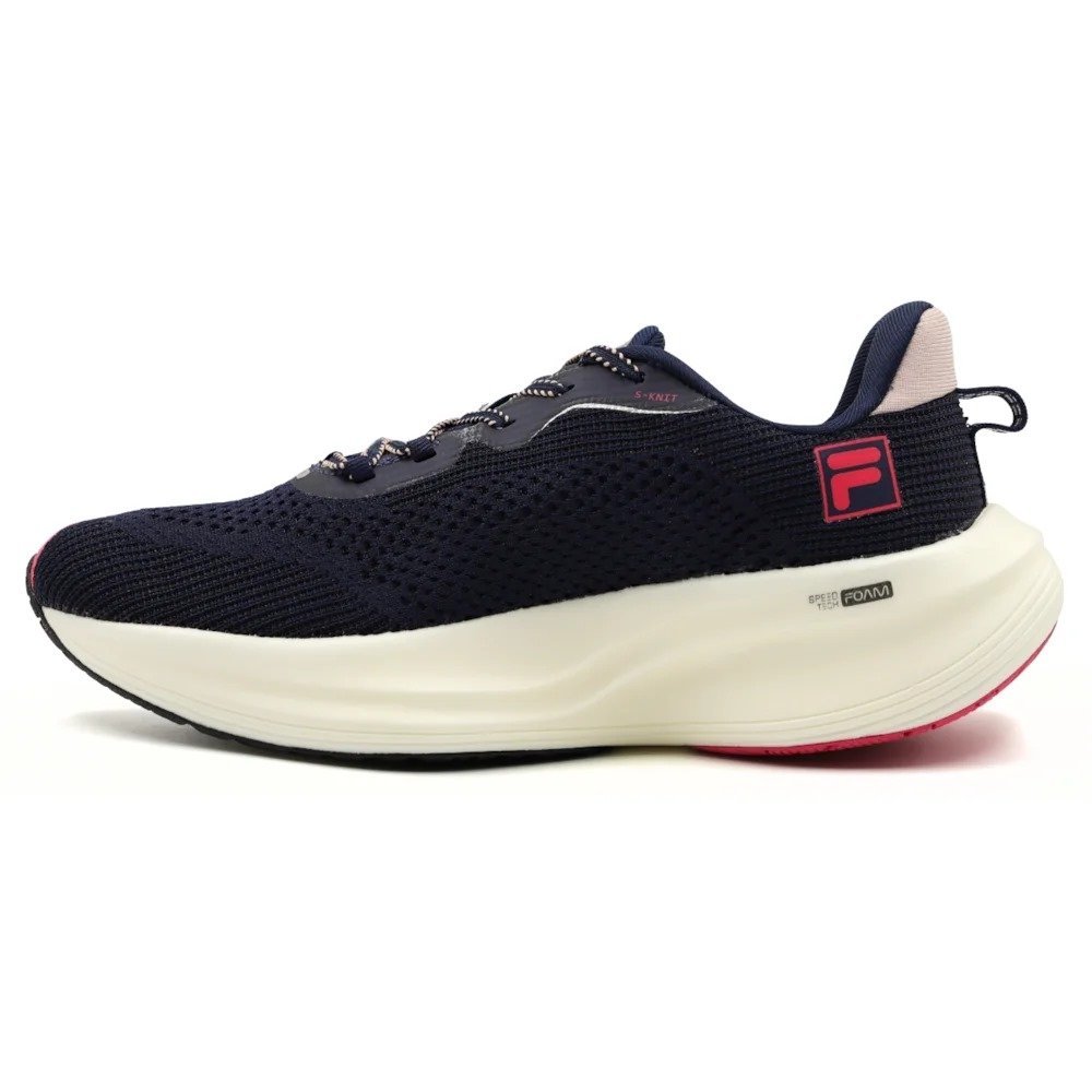 TENIS FILA RACER SPEEDZONE AZUL ROSA FEMININO Preto 2