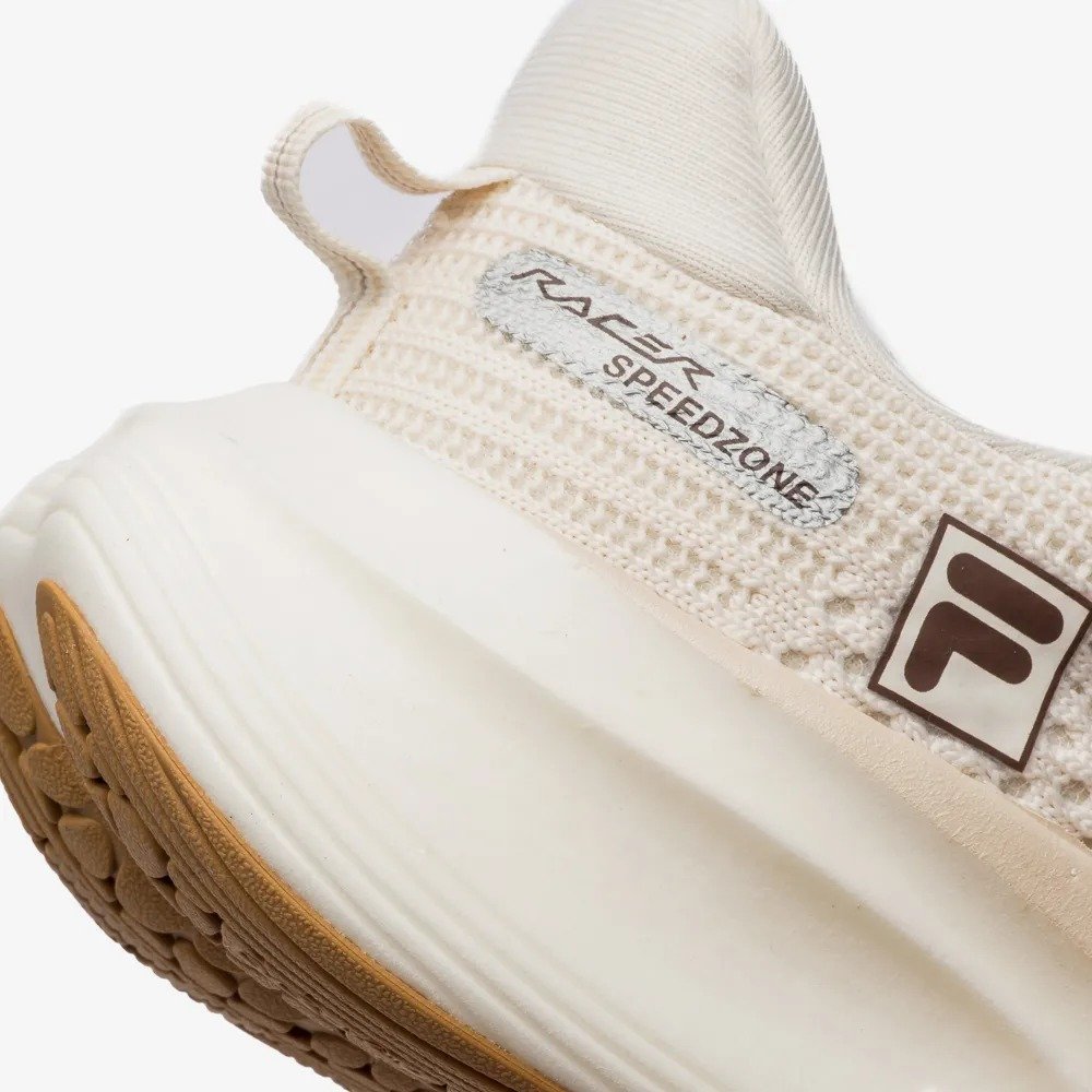 TENIS FILA RACER SPEEDZONE 1370556 BEGE FEMININO Bege 8