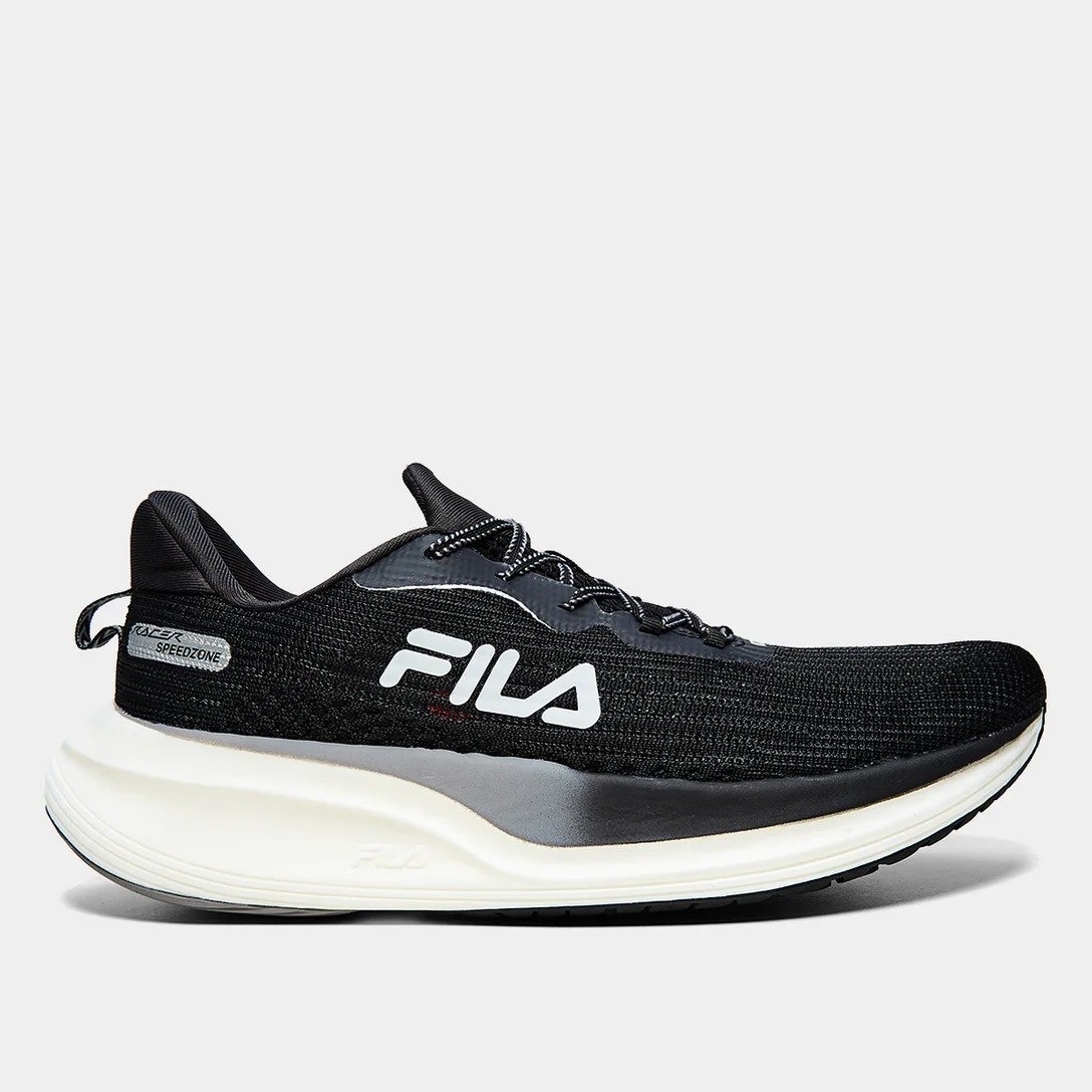 TENIS FILA RACER SPEEDZONE 1243476 PRETO MASCULINO
