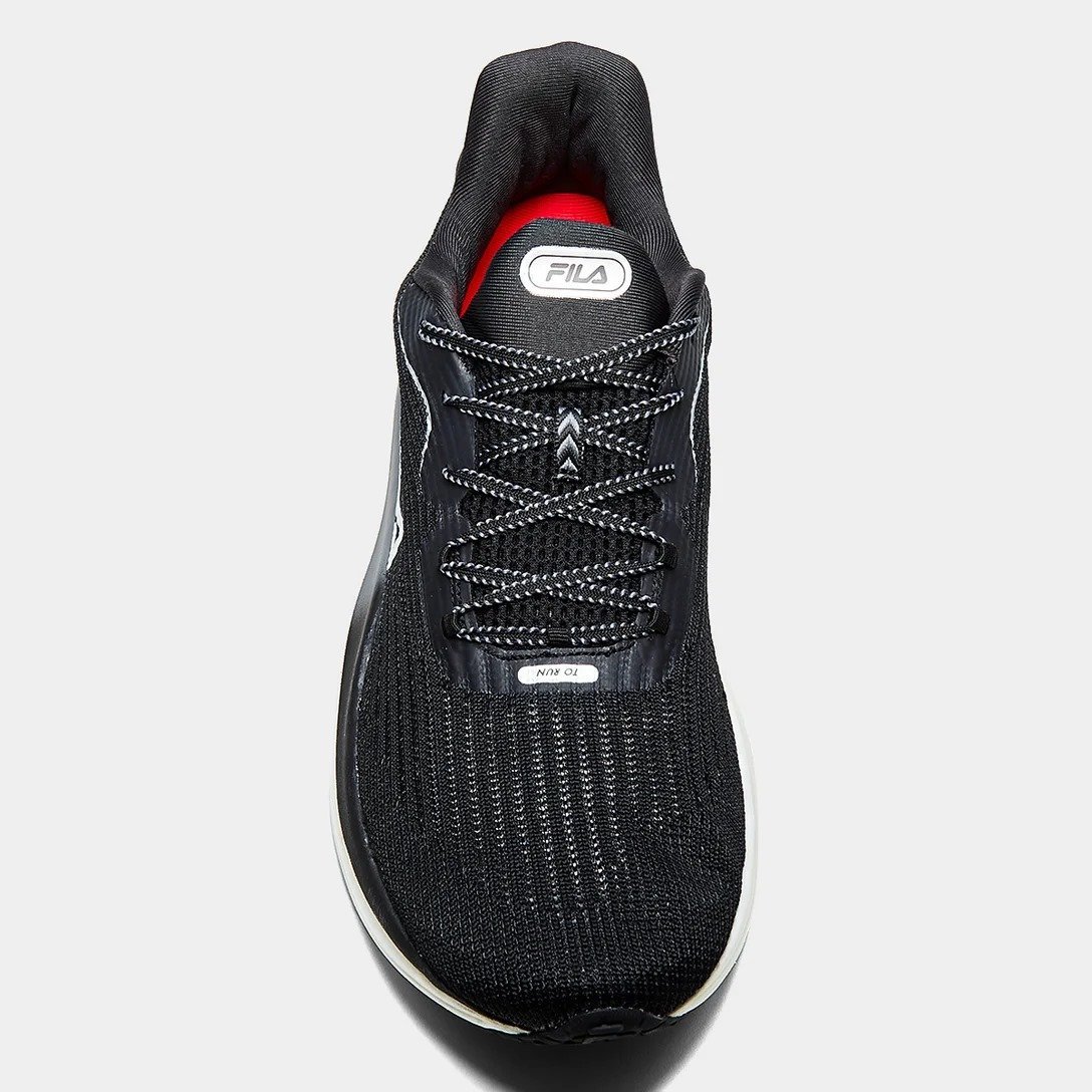 TENIS FILA RACER SPEEDZONE 1243476 PRETO MASCULINO Preto 3