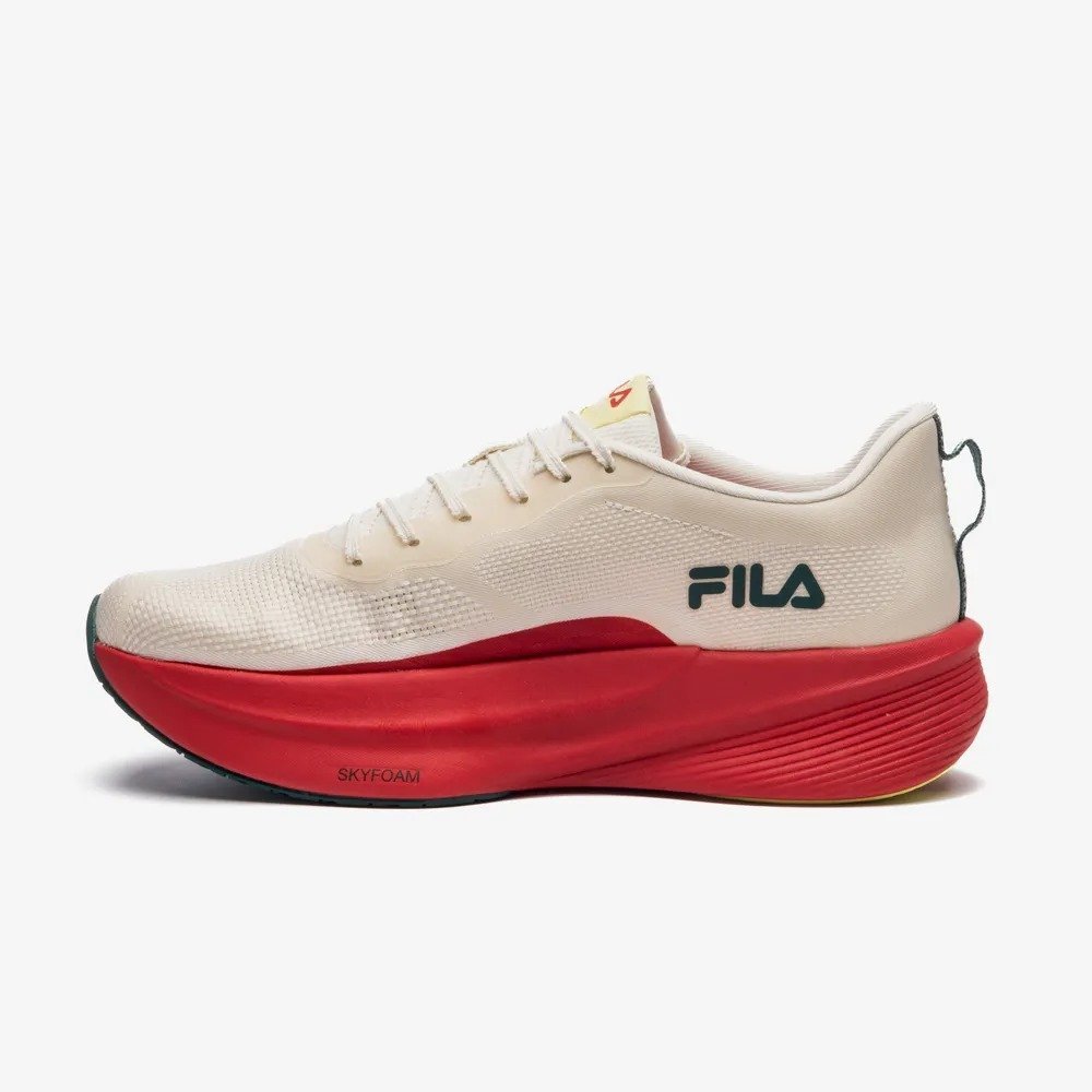 TENIS FILA AERO SKYFOAM 1360517 BEGE VERMELHO MASCULINO Branco 2