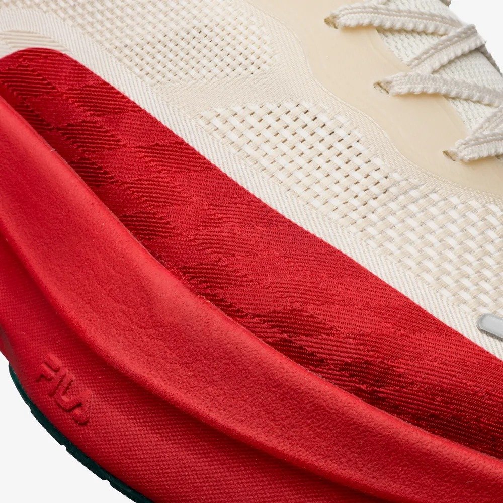 TENIS FILA AERO SKYFOAM 1360517 BEGE VERMELHO MASCULINO Branco 8