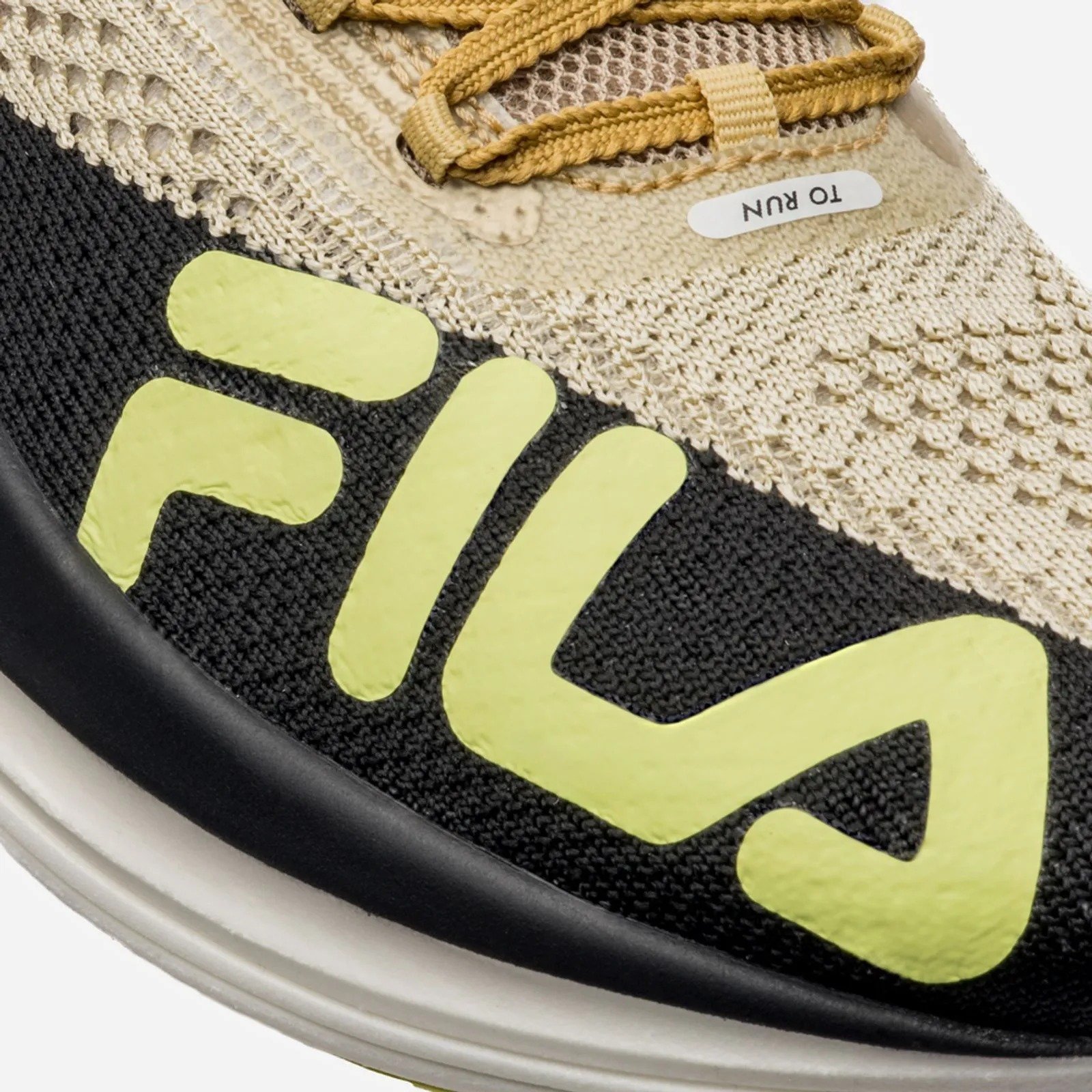 TENIS FILA RACER SPEEDZONE 1364868 DOURADO PRETO VERDE MASCULINO Bege 5