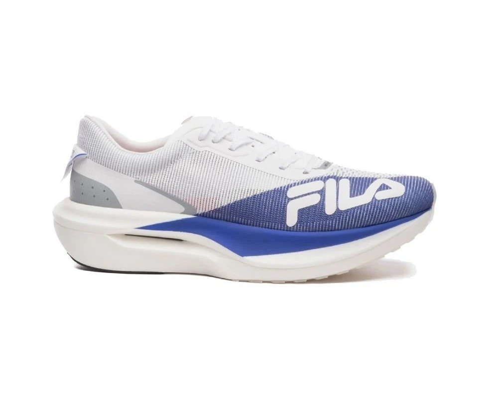 TENIS FILA RACER CARBON 3 BRANCO AZUL MASCULINO