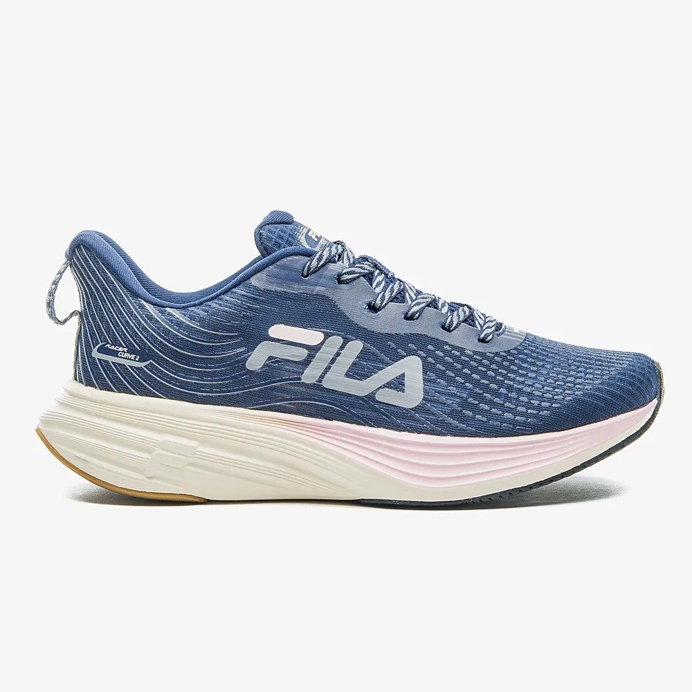 TENIS FILA RACER CURVE 2 1242544 MARINHO ROSA FEMININO
