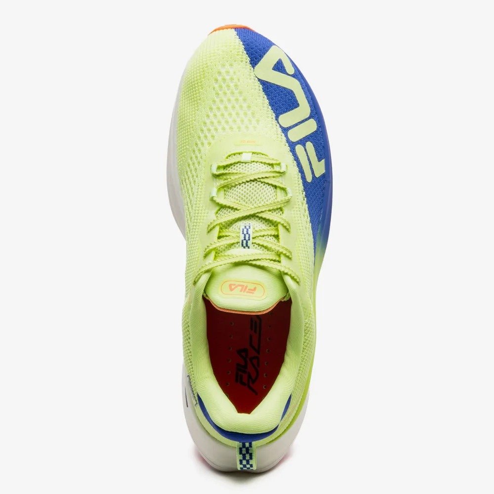 TENIS FILA RACER SPEEDZONE 1380212 VERDE FEMININO Amarelo 4