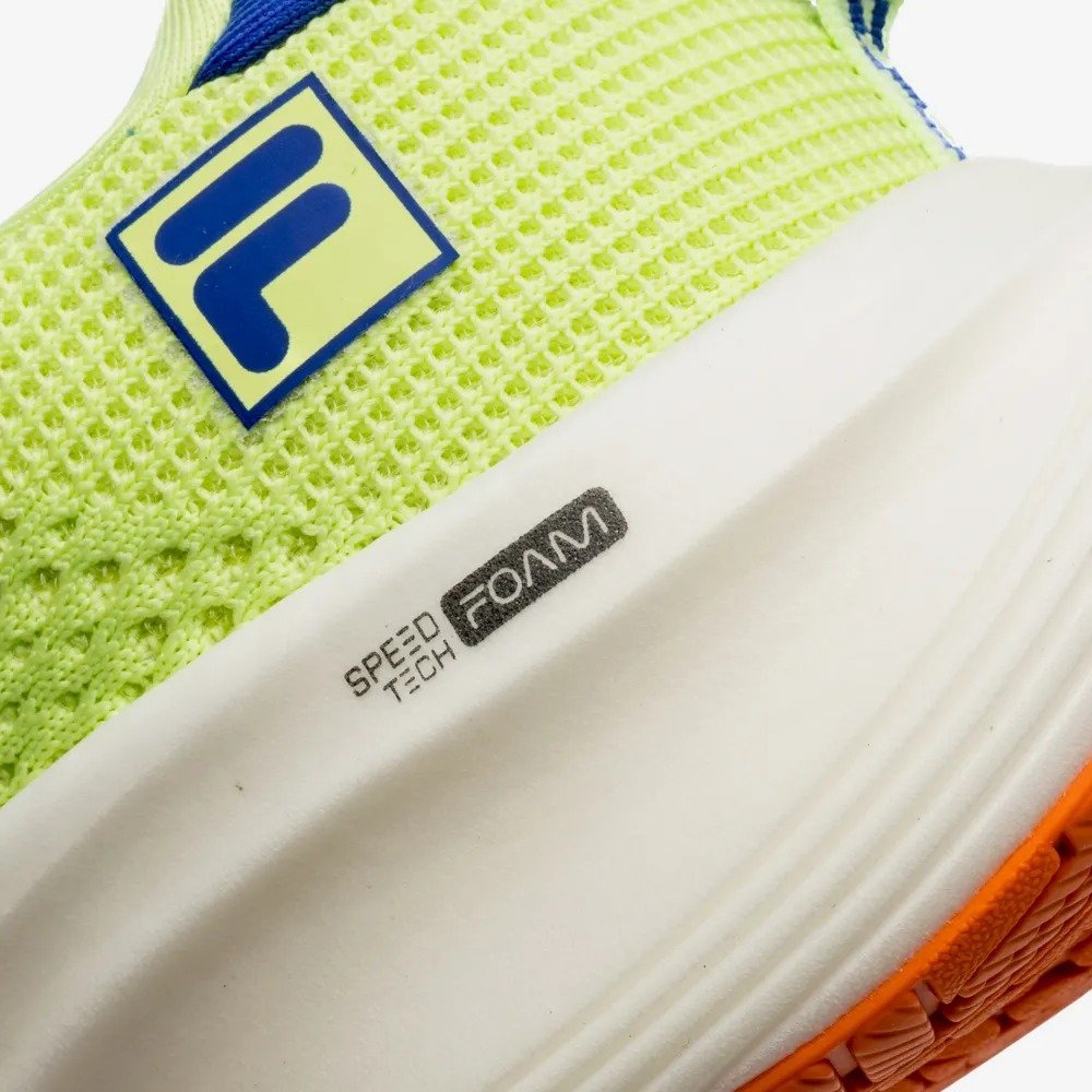 TENIS FILA RACER SPEEDZONE 1380207 VERDE MASCULINO Amarelo 7