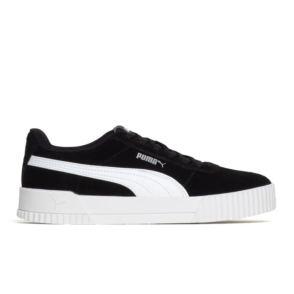 TENIS PUMA CARINA BDP PRETO BRANCO UNISSEX