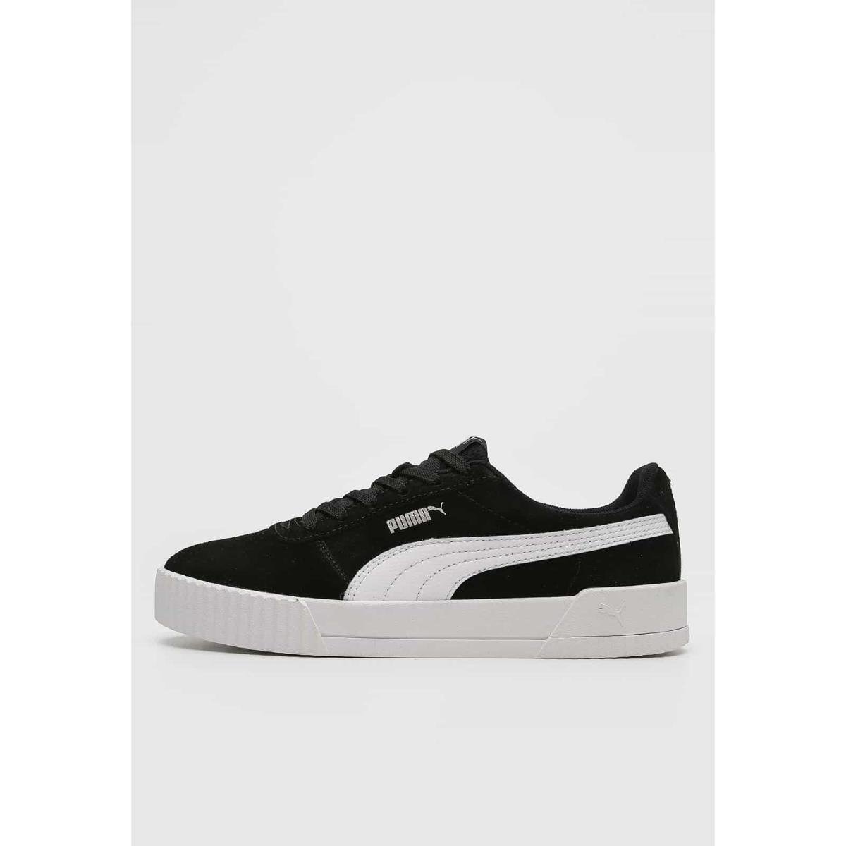 TENIS PUMA CARINA BDP PRETO BRANCO UNISSEX Preto 4