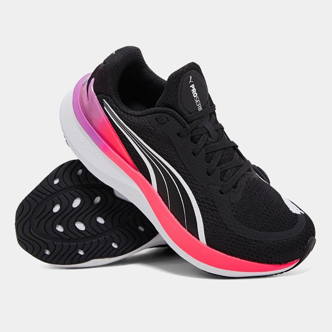 TENIS PUMA SCEND PRO 2 310779 36 PRETO ROSA FEMININO Preto 2