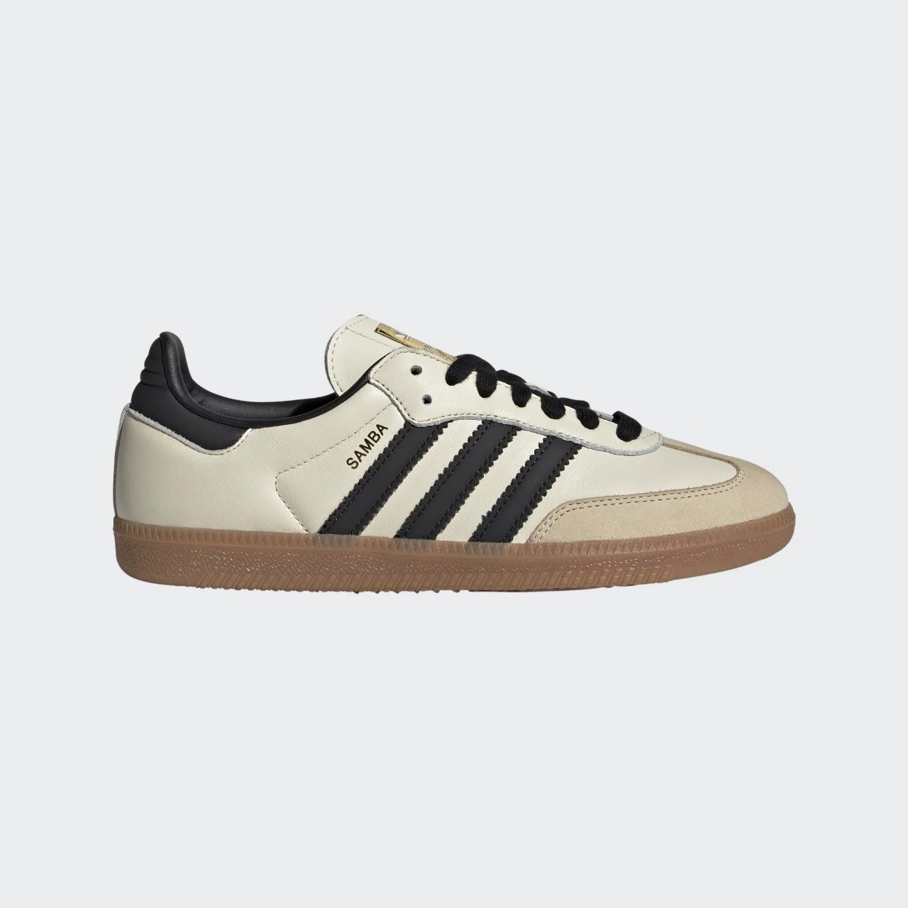 TENIS ADIDAS SAMBA OG JP6190 BEGE PRETO FEMININO