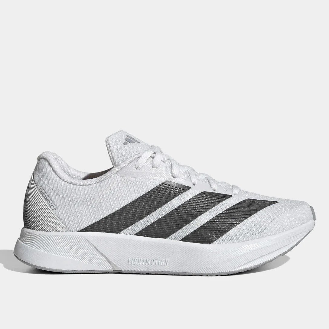 TENIS ADIDAS DURAMO RC 2 JR3236 BRANCO PRETO FEMININO