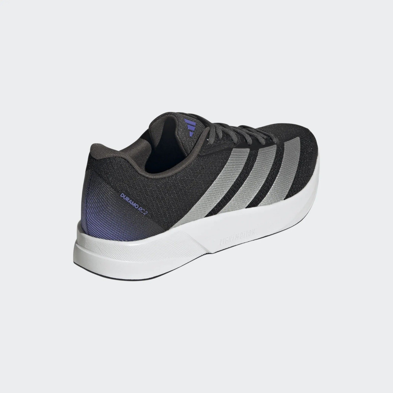 TENIS ADIDAS DURAMO RC2 JP9197 PRETO PRATA MASCULINO Preto/Prata 6