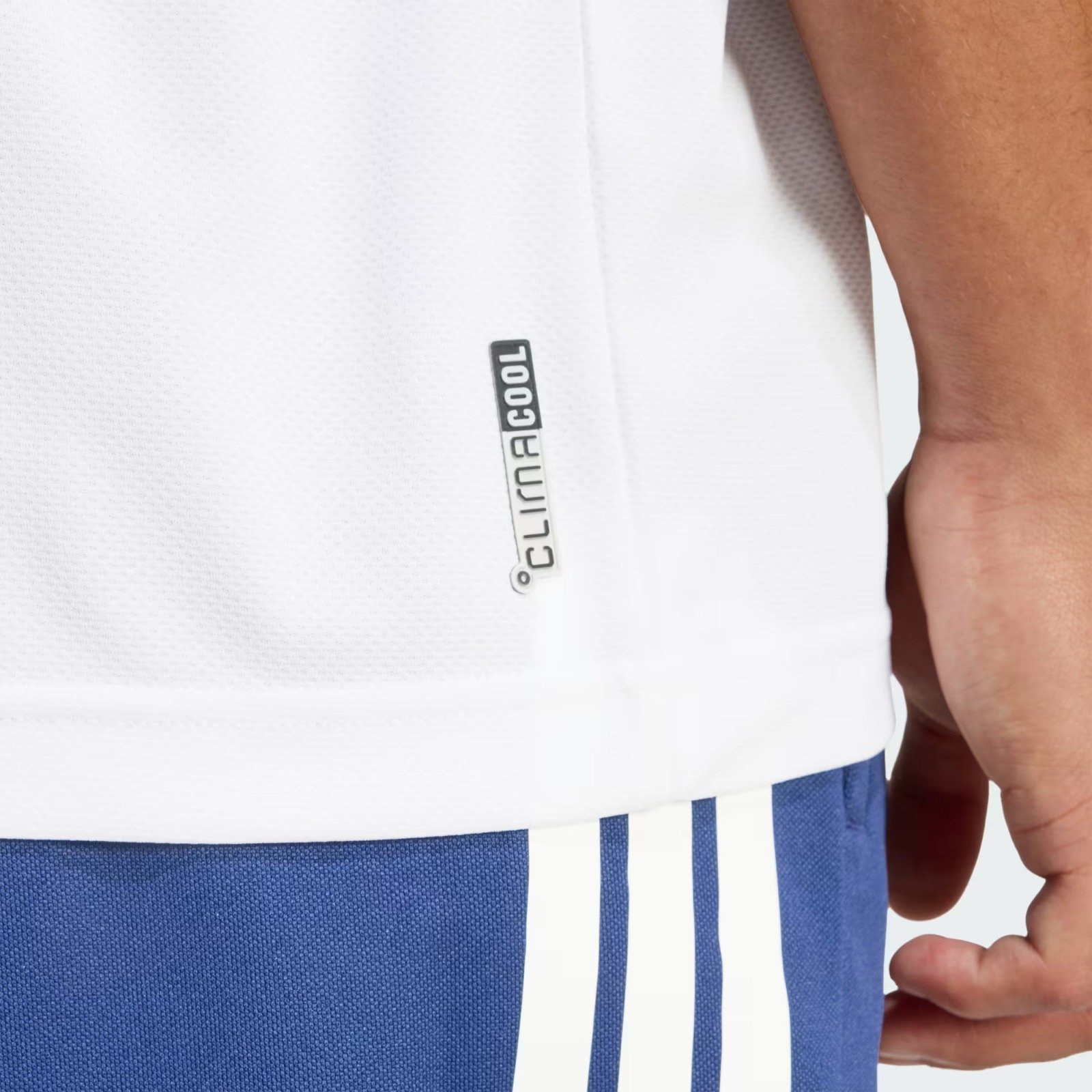 CAMISA ADIDAS SERENO JZ1078 BRANCO PRETO MASCULINO Branco 6