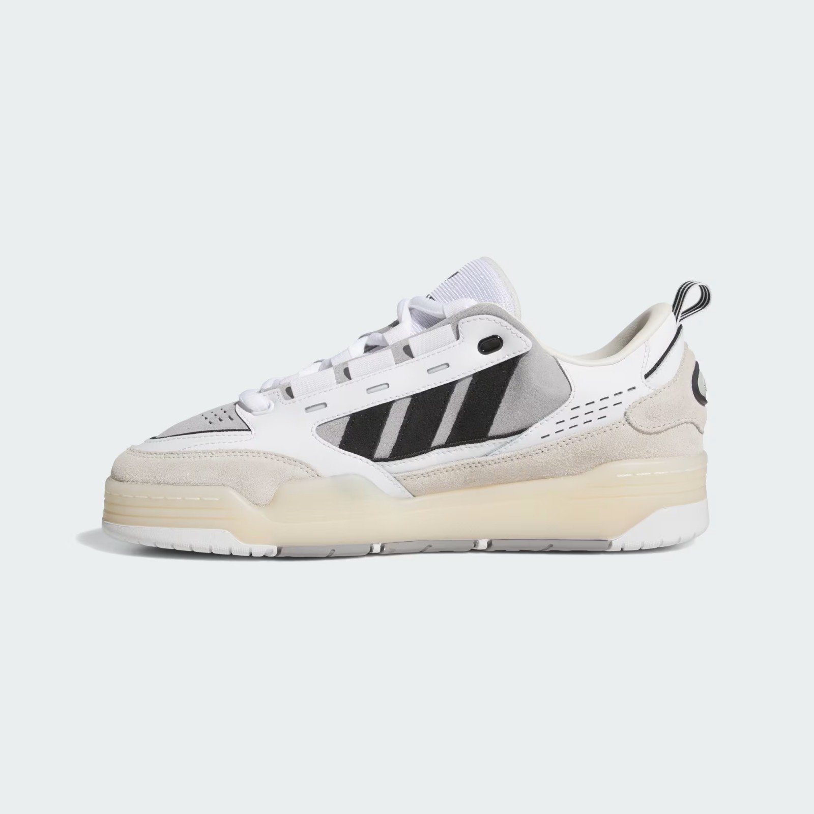 TENIS ADIDAS ADI2000 HQ2270 BRANCO PRETO MASCULINO Branco 3