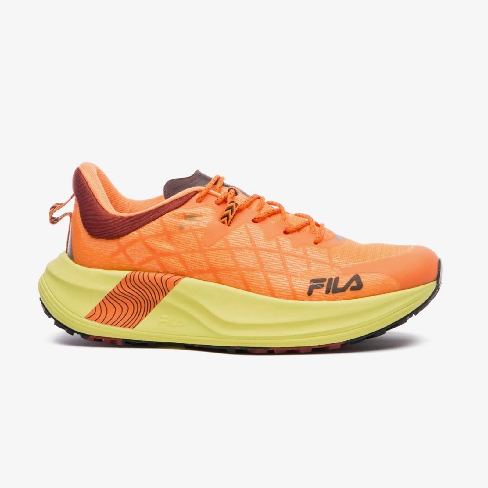 TENIS FILA RACER SKYTRAIL 1357816 LARANJA FEMININO Laranja 1