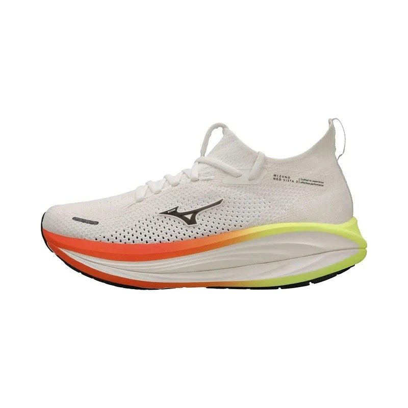 TENIS MIZUNO NEO VISTA 3 J1GM261051 BRANCO LARANJA MASCULINO Branco