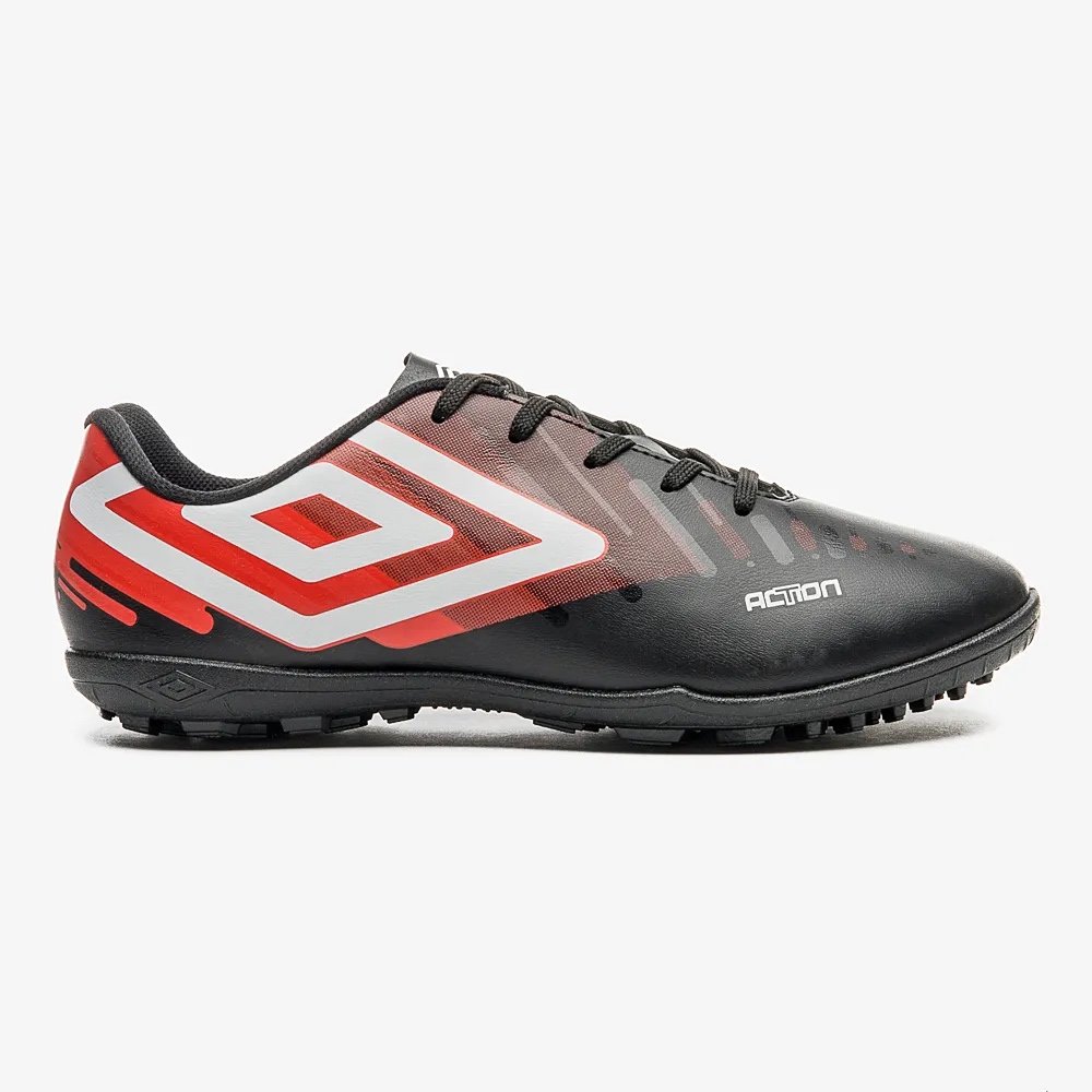 CHUTEIRA UMBRO ACTION 1251631 PRETO VERMELHO SOCIETY