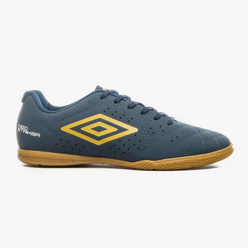 CHUTEIRA UMBRO NEO STRIKER FUTSAL 1084857 MARINHO DOURADO Azul Marinho 1