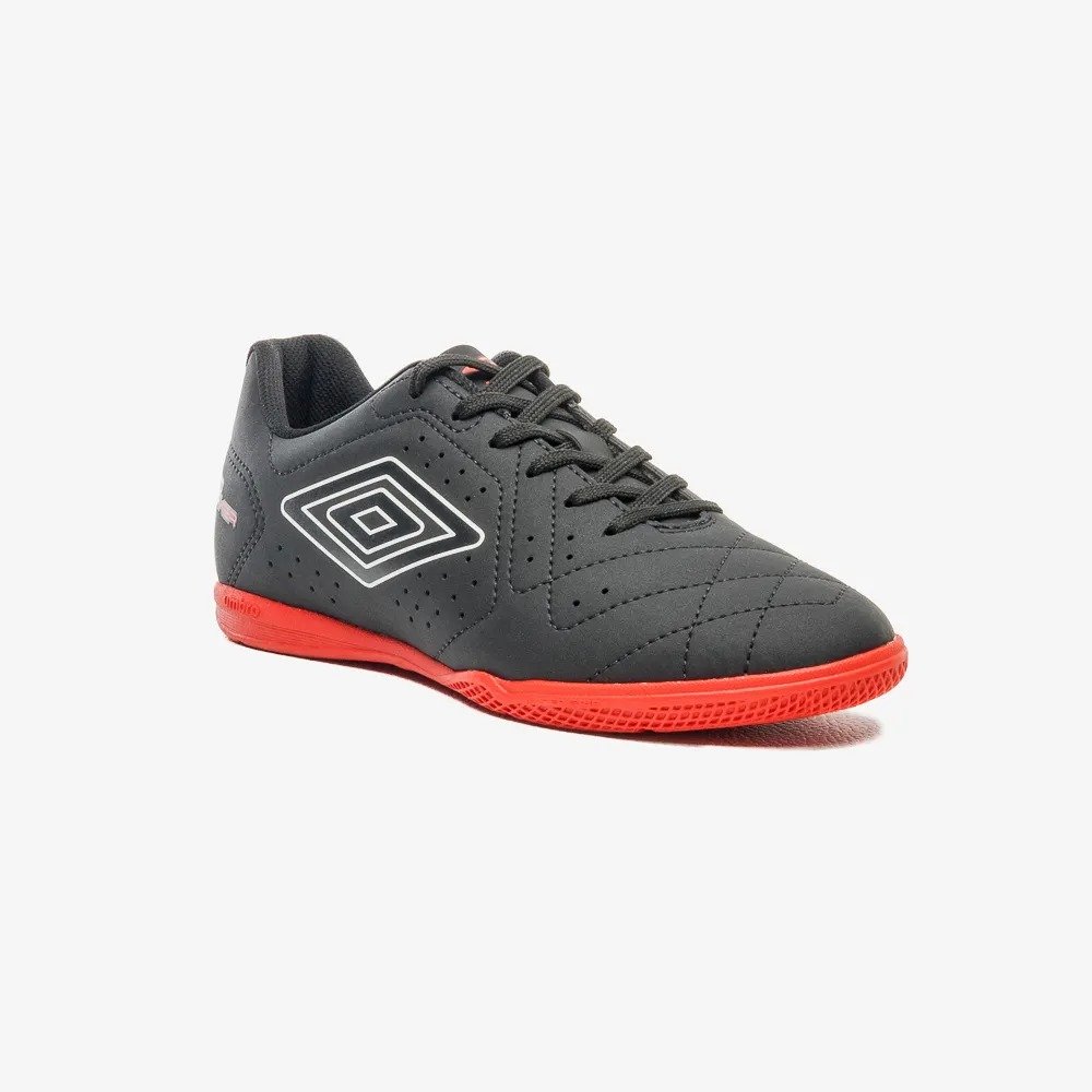 CHUTEIRA UMBRO NEO STRIKER FUTSAL 1294718 PRETO VERMELHO MASCULINO Preto 3