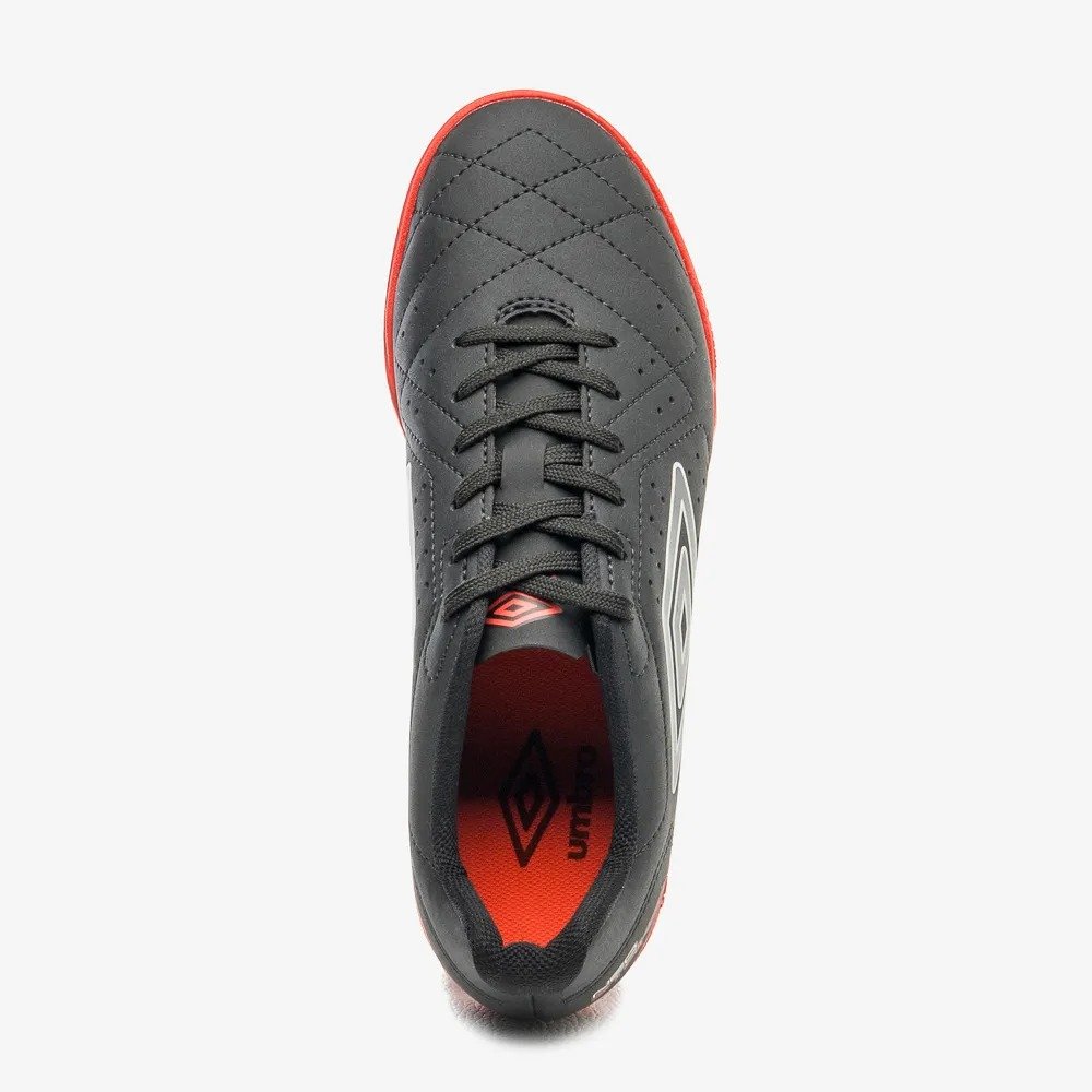 CHUTEIRA UMBRO NEO STRIKER FUTSAL 1294718 PRETO VERMELHO MASCULINO Preto 7