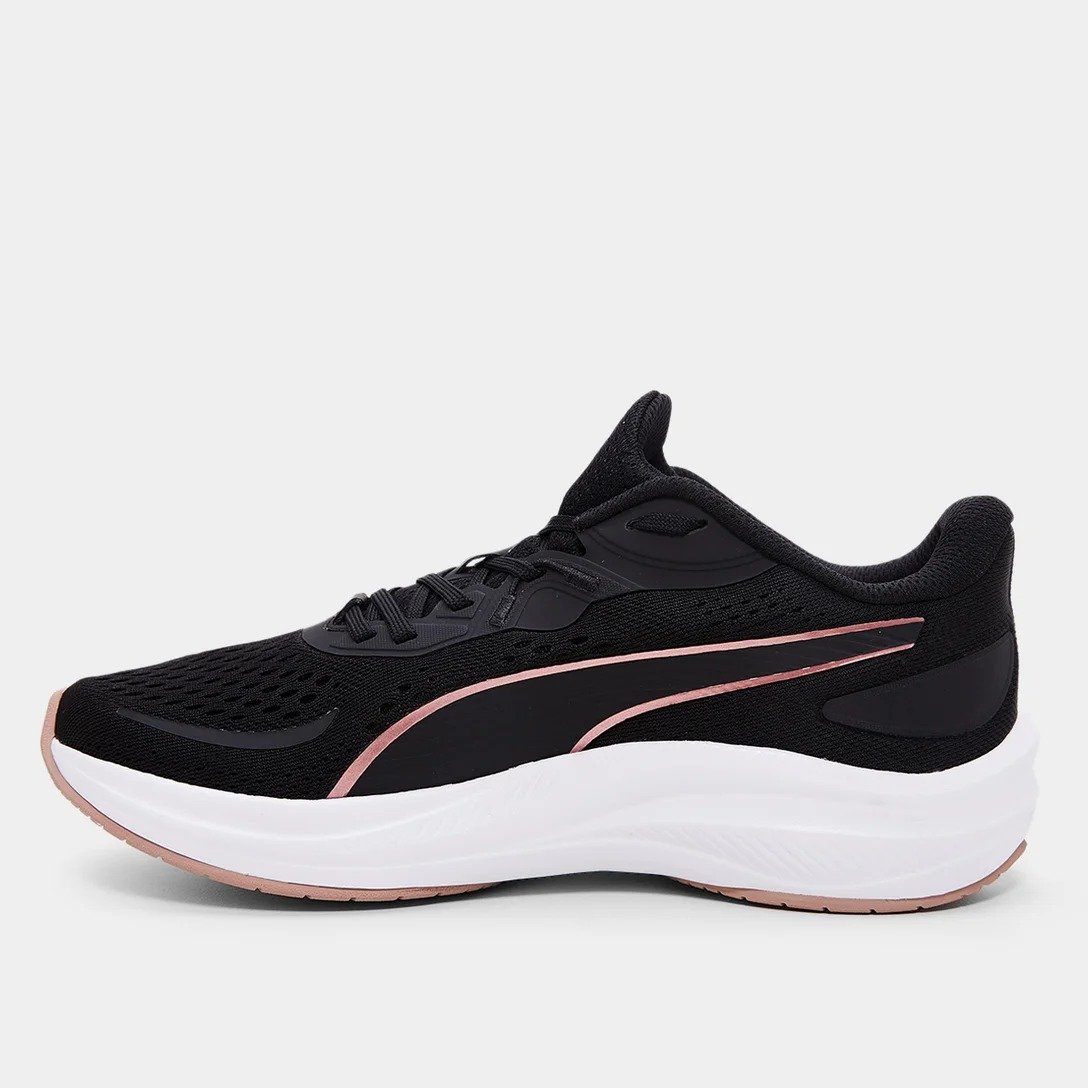 TENIS PUMA SKYROCKET LITE 2 314355 28 PRETO ROSA FEMININO Preto 2