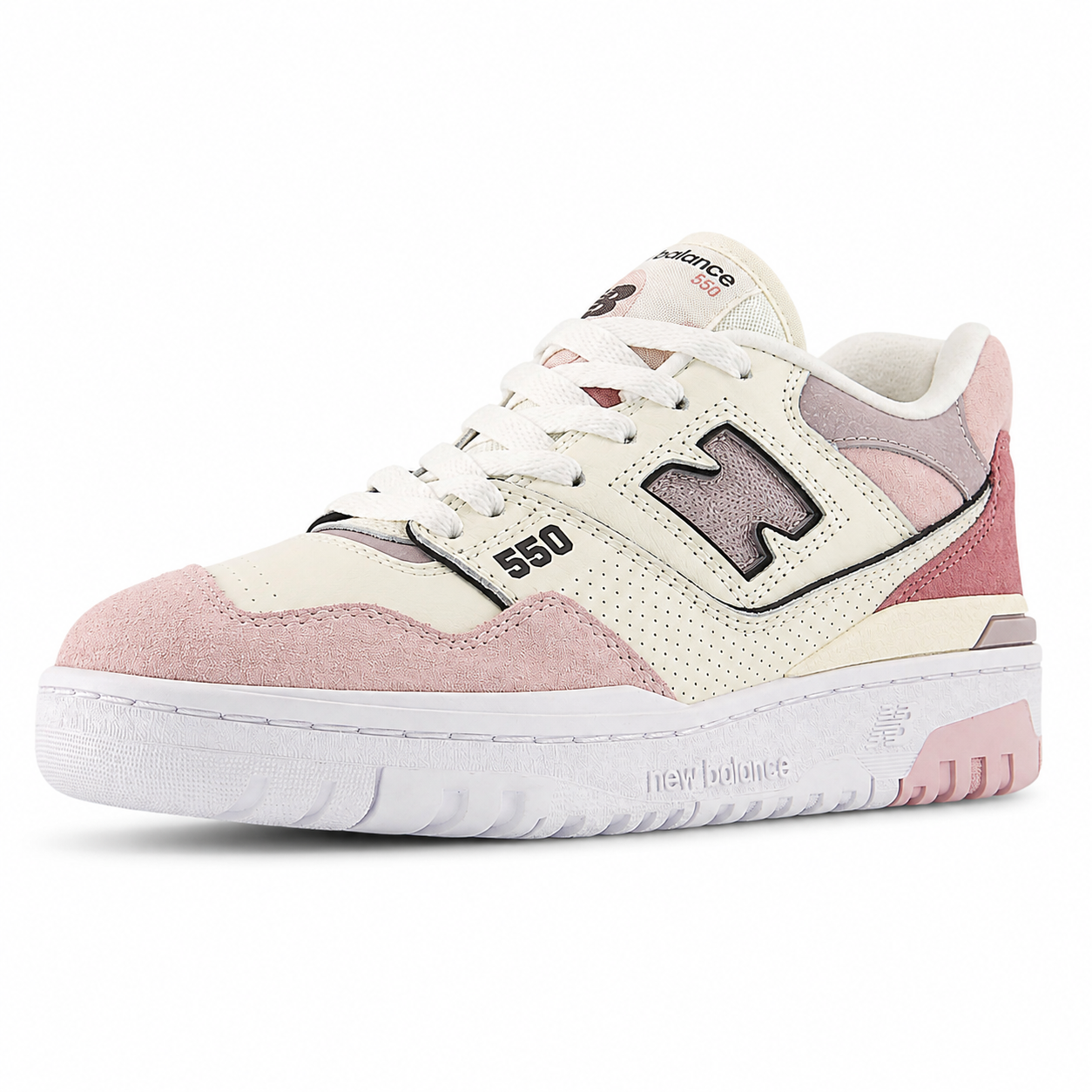 TENIS NEW BALANCE 550 1348504 BRANCO ROSA FEMININO Branco/Rosa 3