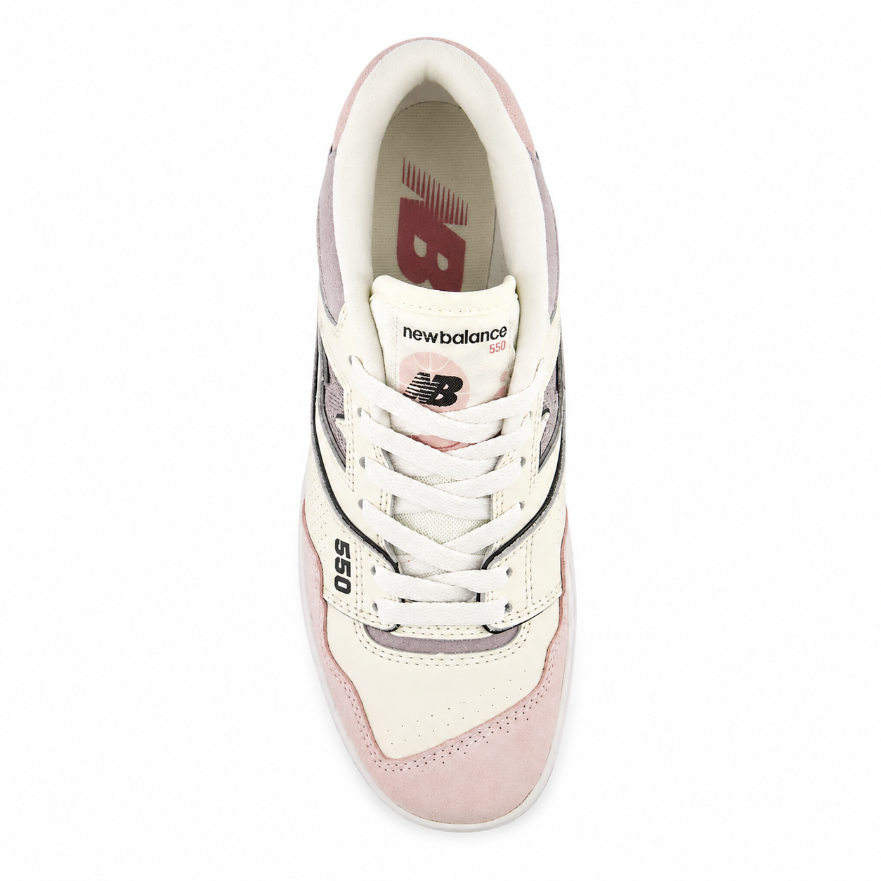 TENIS NEW BALANCE 550 1348504 BRANCO ROSA FEMININO Branco/Rosa 4